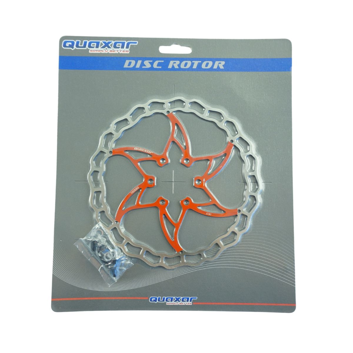 FXR007RD Rotor ultraliviano acero 160mm Quaxar