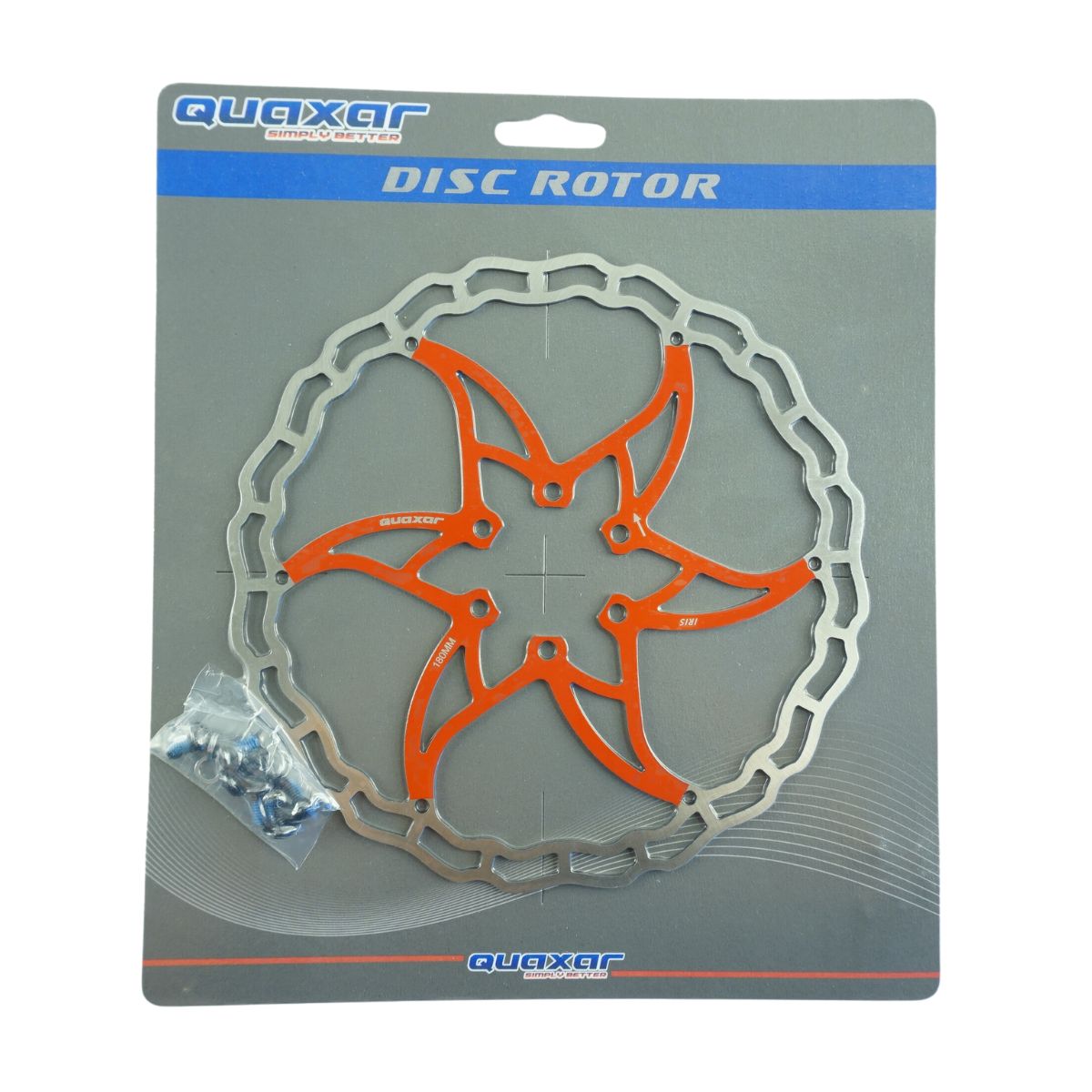 FXR008RD Rotor ultraliviano Acero 180mm Quaxar