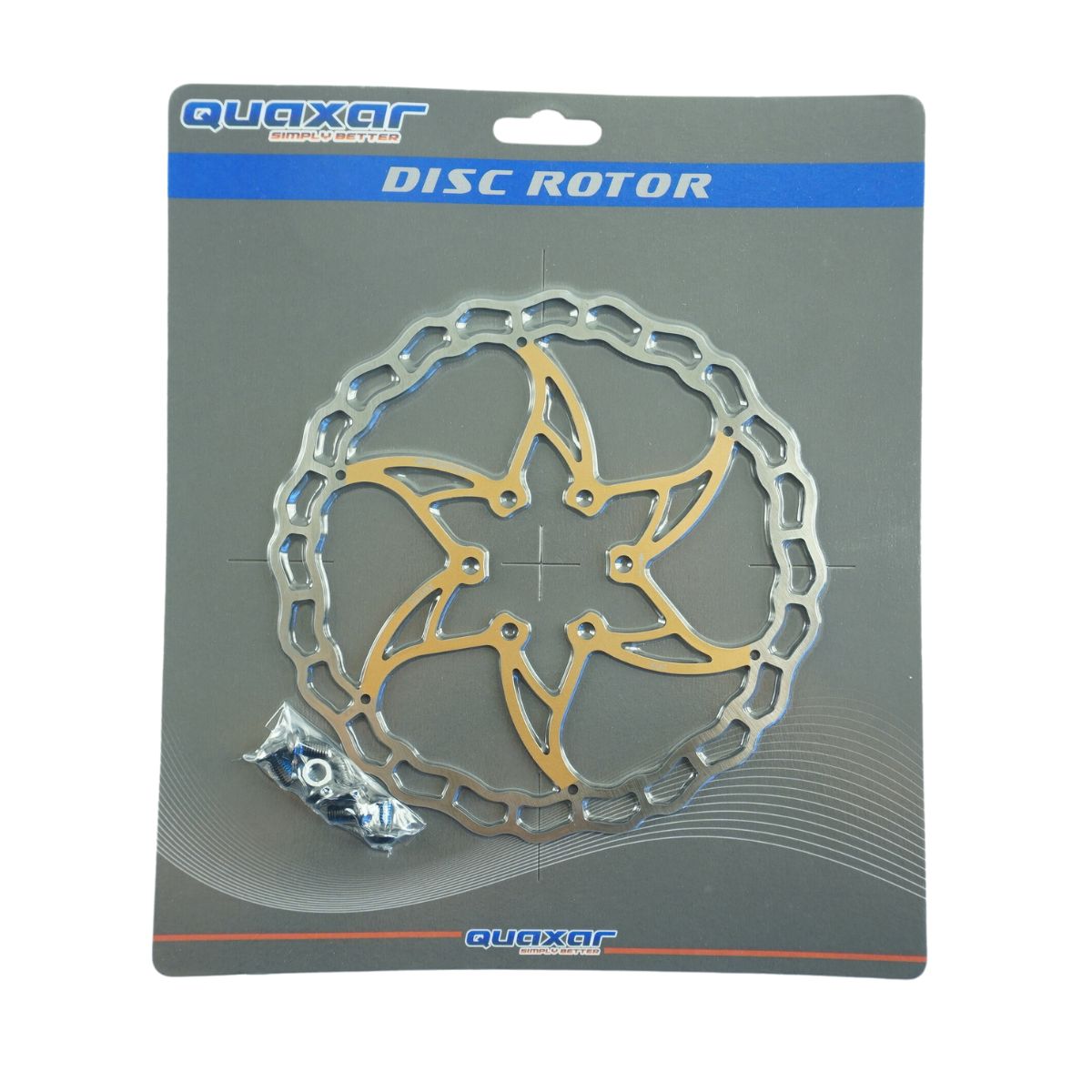 FXR007GD Rotor Ultraliviano Acero 160mm Quaxar