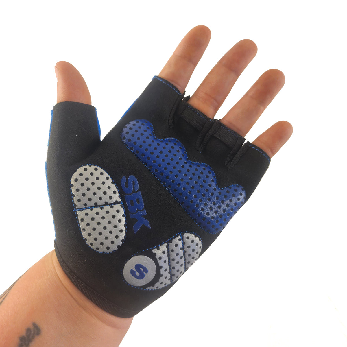 Guantes cortos LCL-K65113 Lycra estampada x Docena