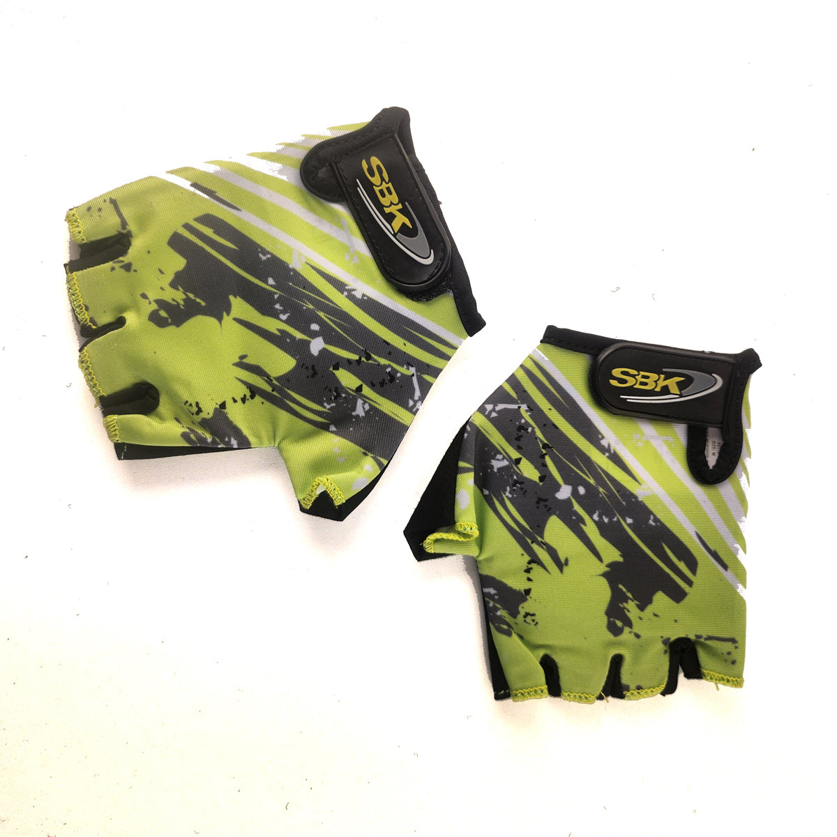Guantes cortos LCL-K65114 Lycra estampada x Docena
