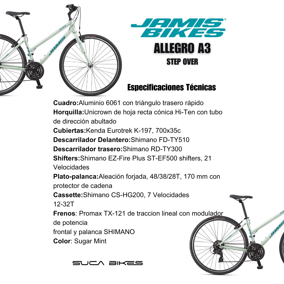 Bicicleta Allegro A3 Jamis Mujer