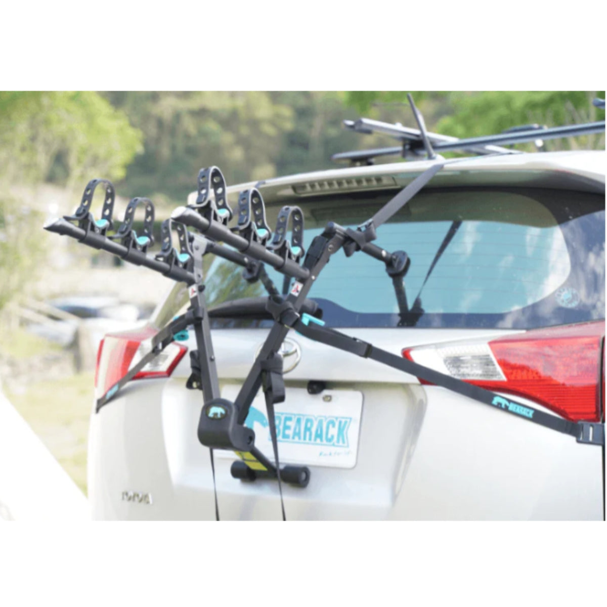 Portabicicletas Plegable Trasformer de baul BC-6425-3 para 3 bicicletas