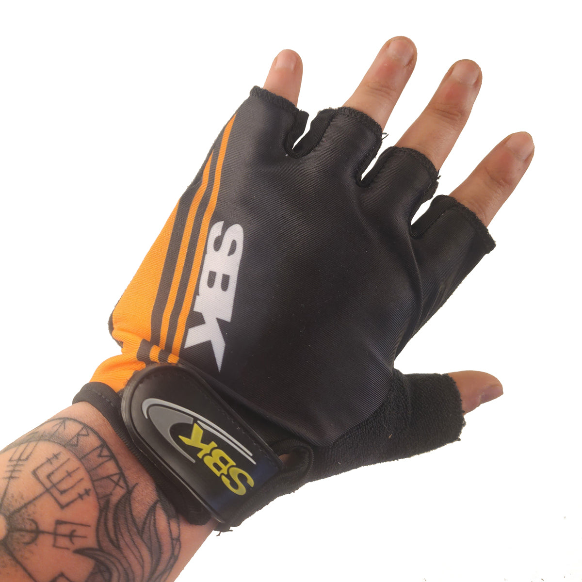 Guantes cortos CG-78610 Lycra estampada x Docena
