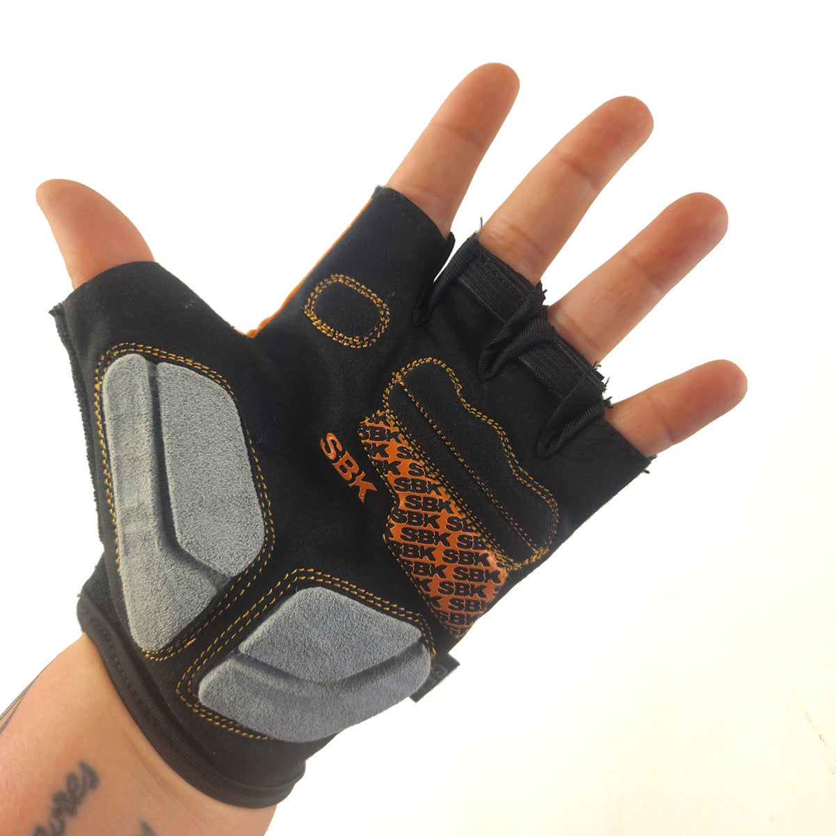 Guantes cortos CG-7862 Lycra estampada x Docena