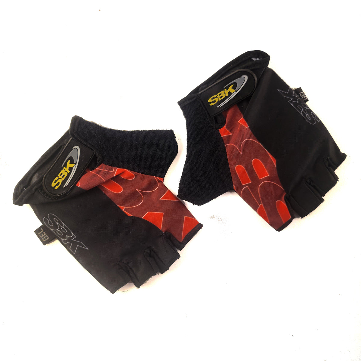Guantes cortos CG-7862 Lycra estampada x Docena