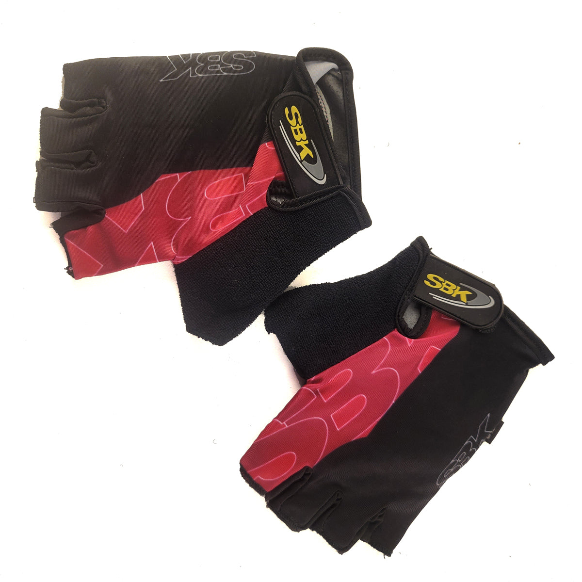 Guantes cortos CG-7862 Lycra estampada x Docena