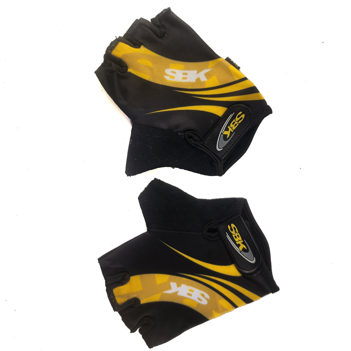 Guantes cortos CG-7868 Lycra estampada X Docena