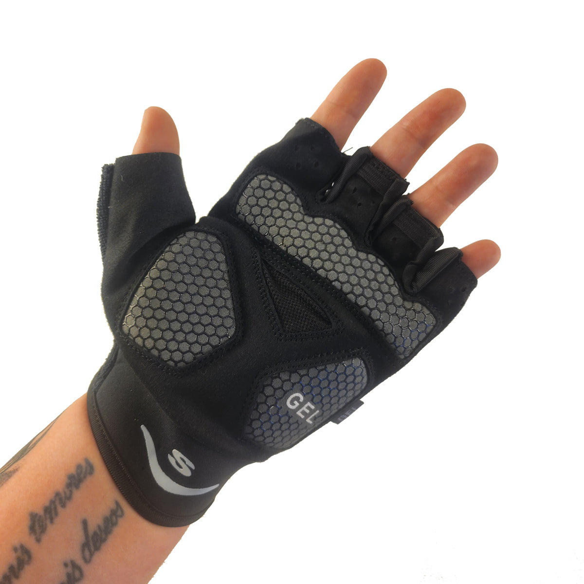 Guantes cortos CG-7868 Lycra estampada X Docena
