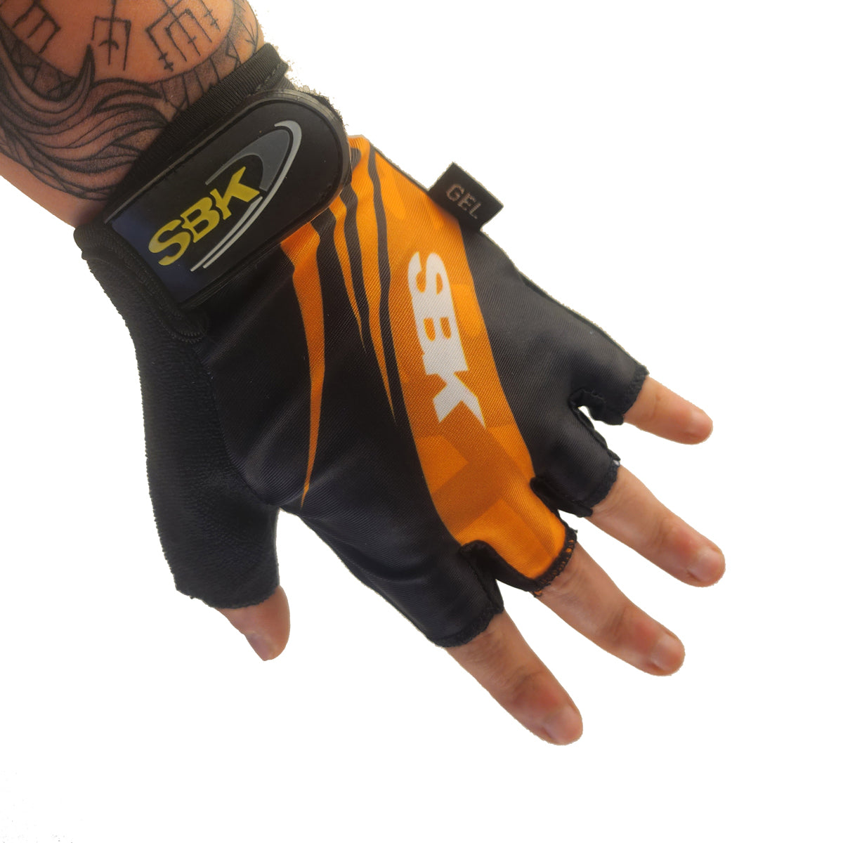 Guantes cortos CG-7868 Lycra estampada X Docena