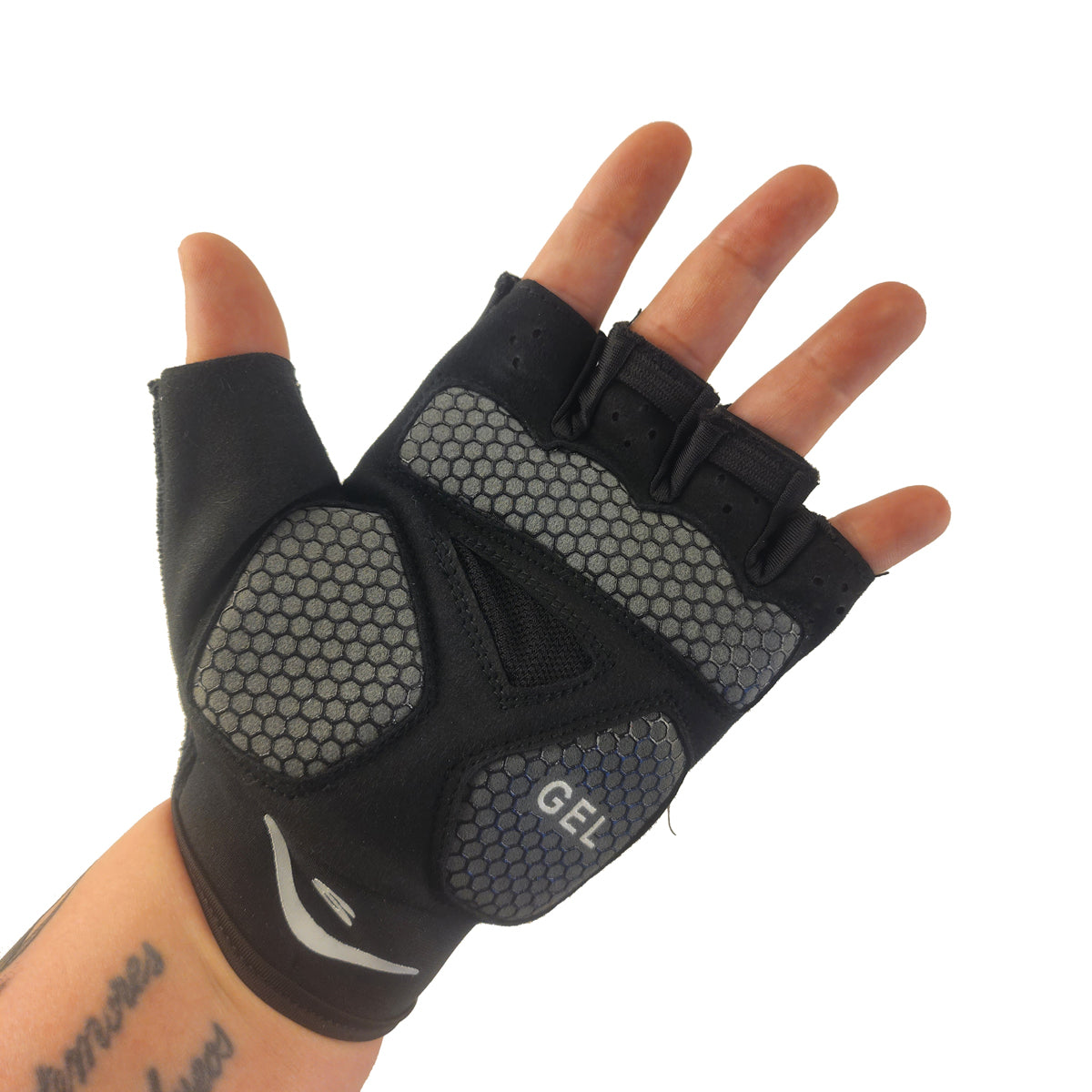 Guantes cortos CG-7868 Lycra estampada X Docena