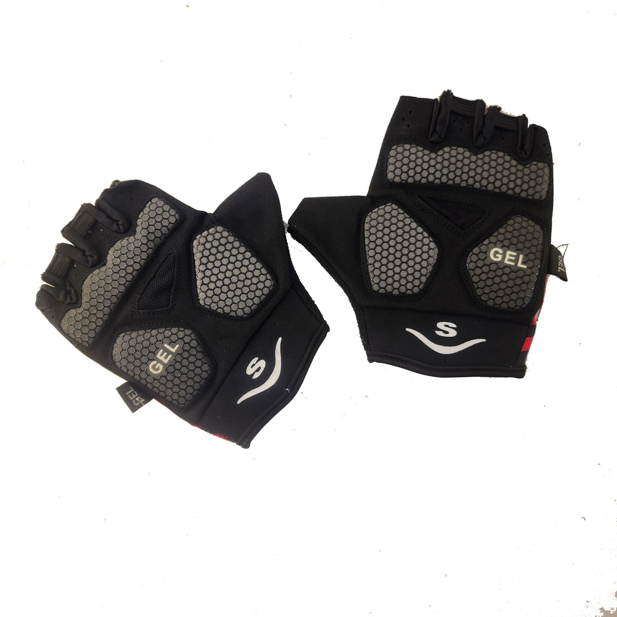 Guantes cortos CG-7868 Lycra estampada X Docena