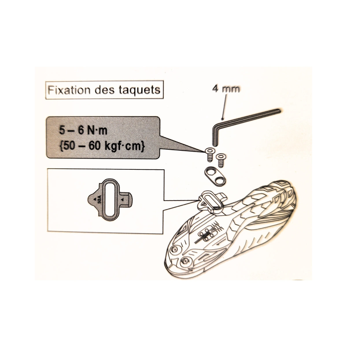 Calas / Trabas para MTB Cleats SPD