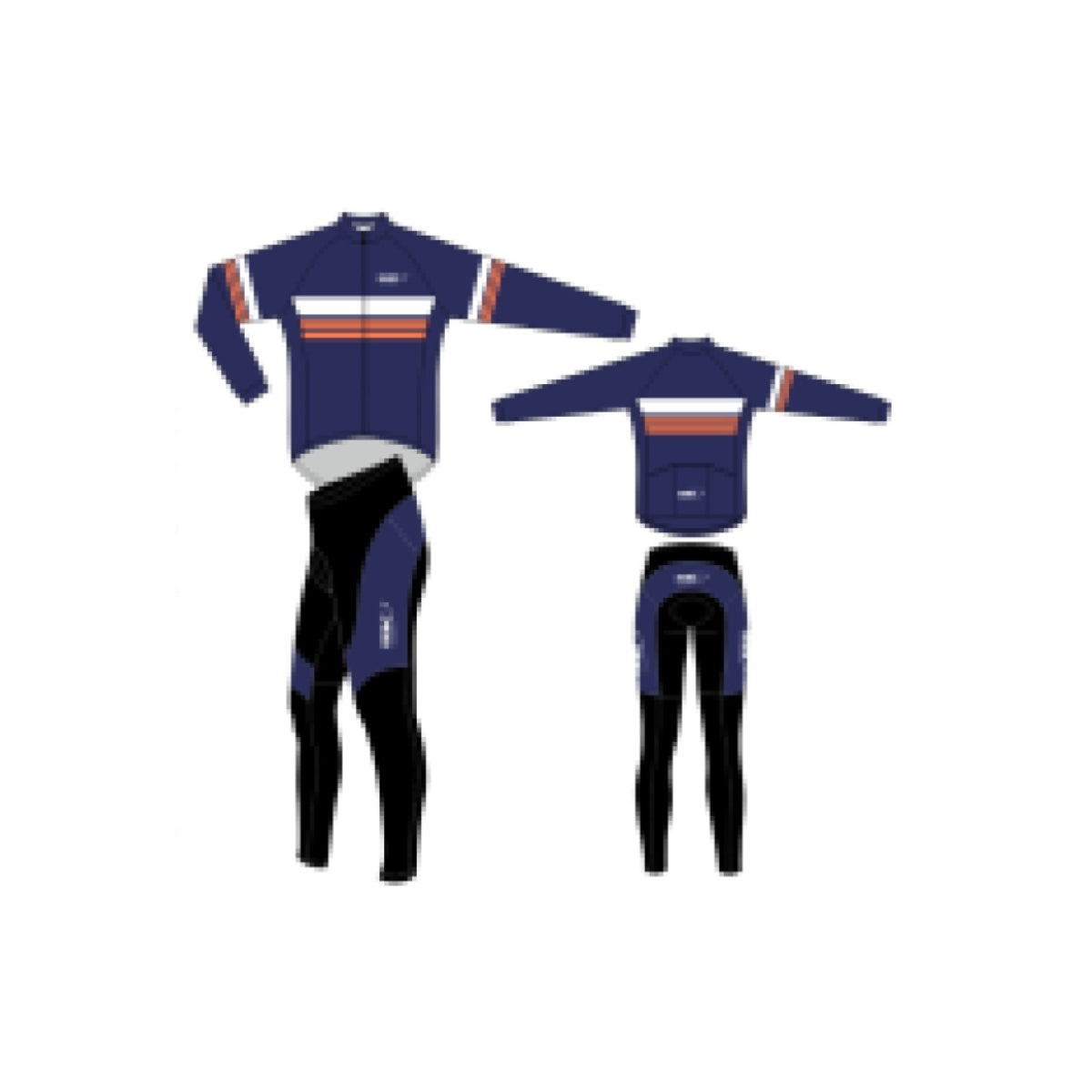 Conjunto largo SBK - Fleece LS Hombre