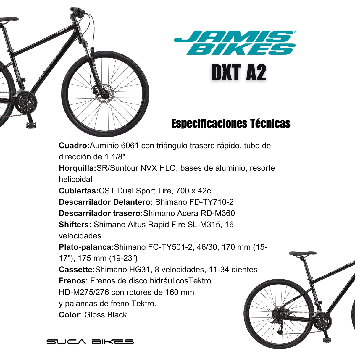 Bicicleta DXT A2 Fitness off Road Jamis