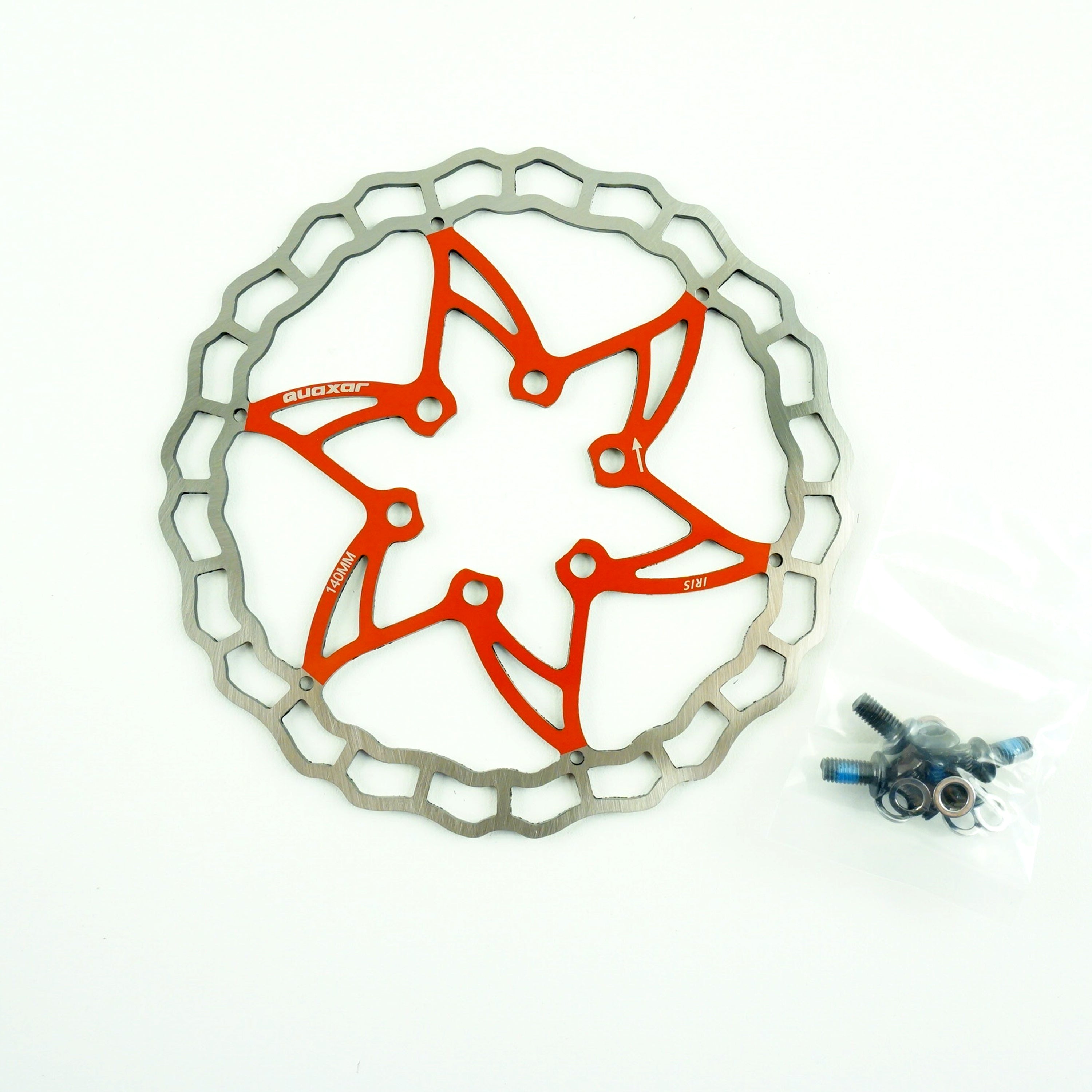 FXR006RD Rotor Ultraliviano Acero 140mm Quaxar
