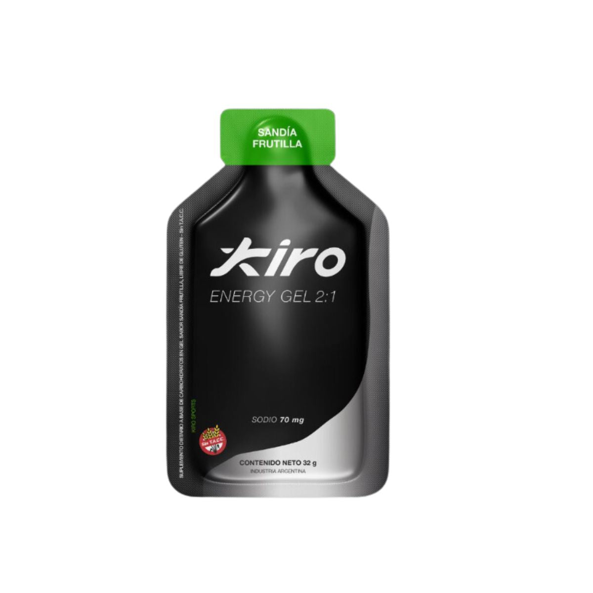 Energy Gel Plain Sandia Frutilla Kiro x 14U