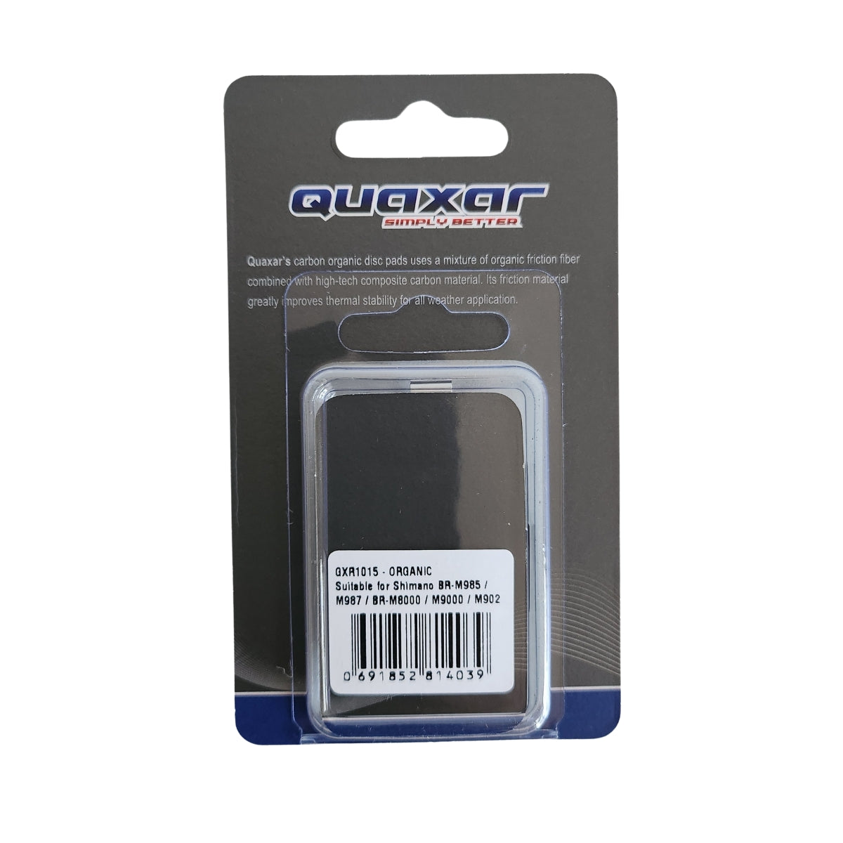 GXR1015 Pastillas de freno Orgánicas Quaxar