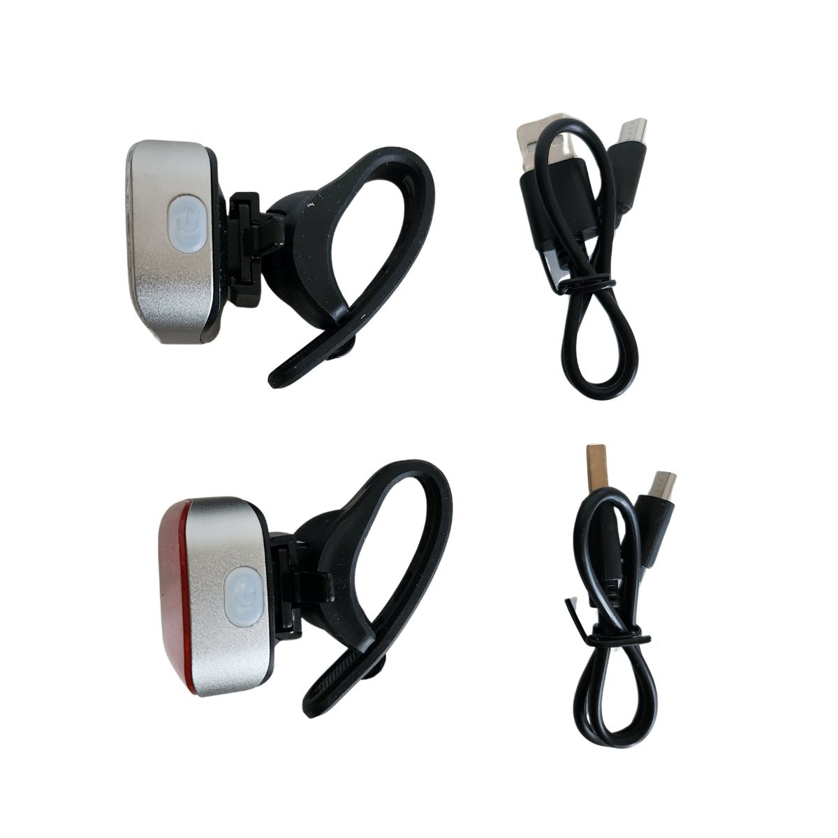 Set de luces Frontal y trasera JY6217F-6217T-1