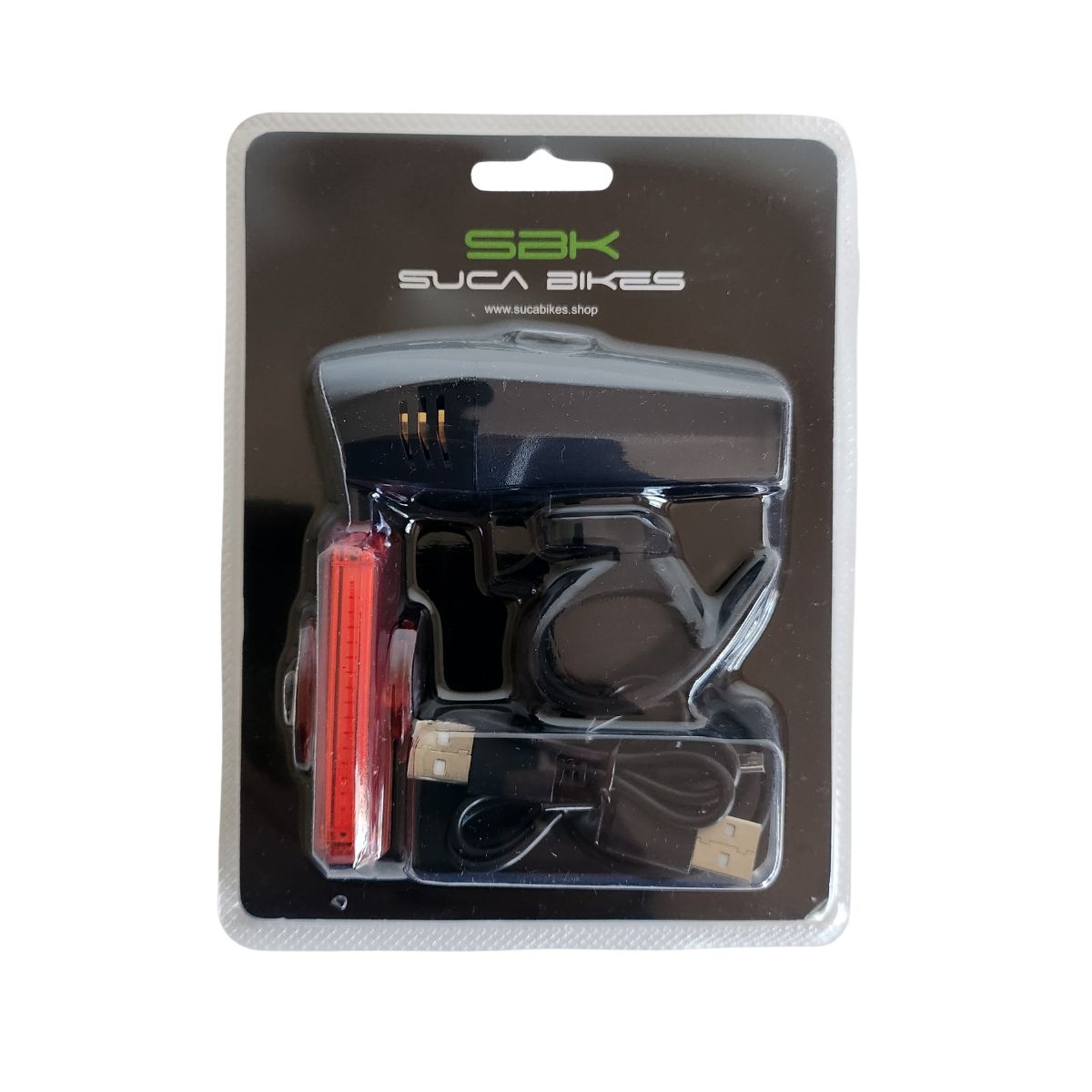 Set de luces Frontal y trasera JY7117-6102T