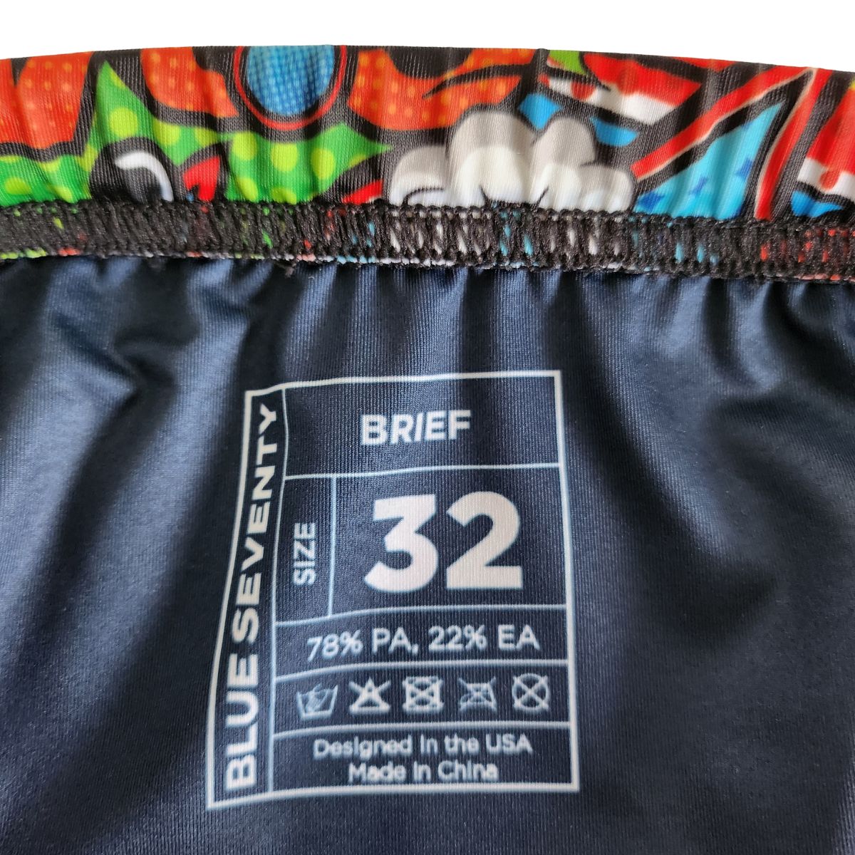 Podium Brief Comic Blueseventy