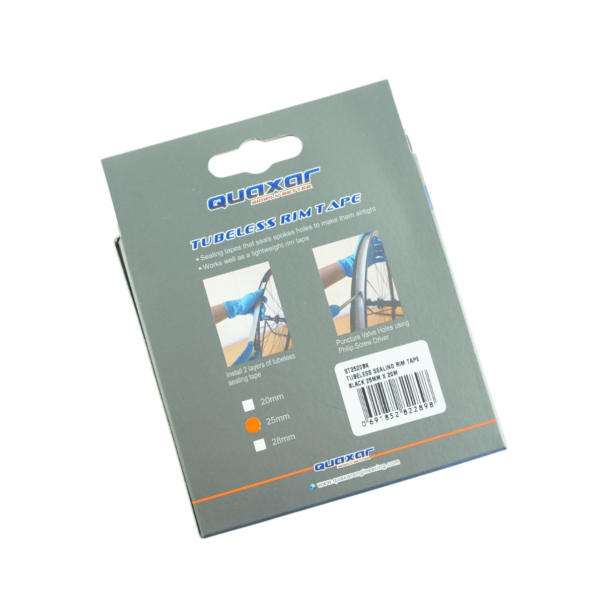 ST2520 Cinta Pegamento Sellador Tubeless Quaxar