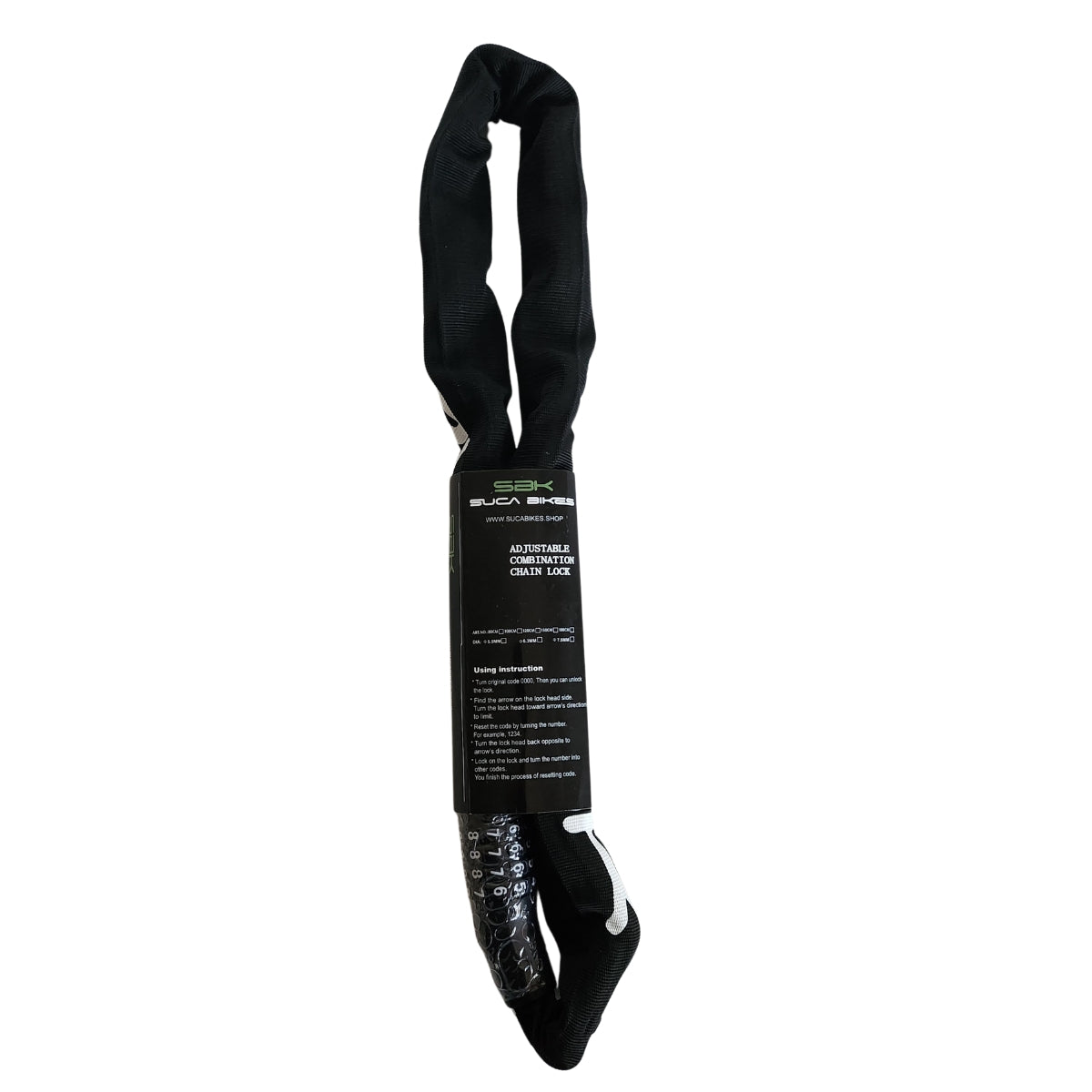 Candado Cadena SBK / SXP BL09 a combinacion