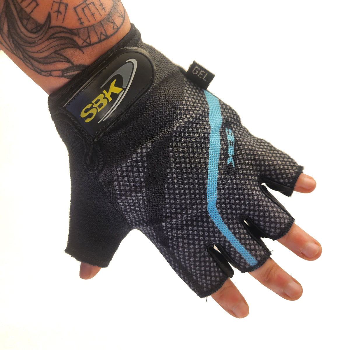 Guantes cortos TK-20 Mash de Lycra con Acolchado x Docena