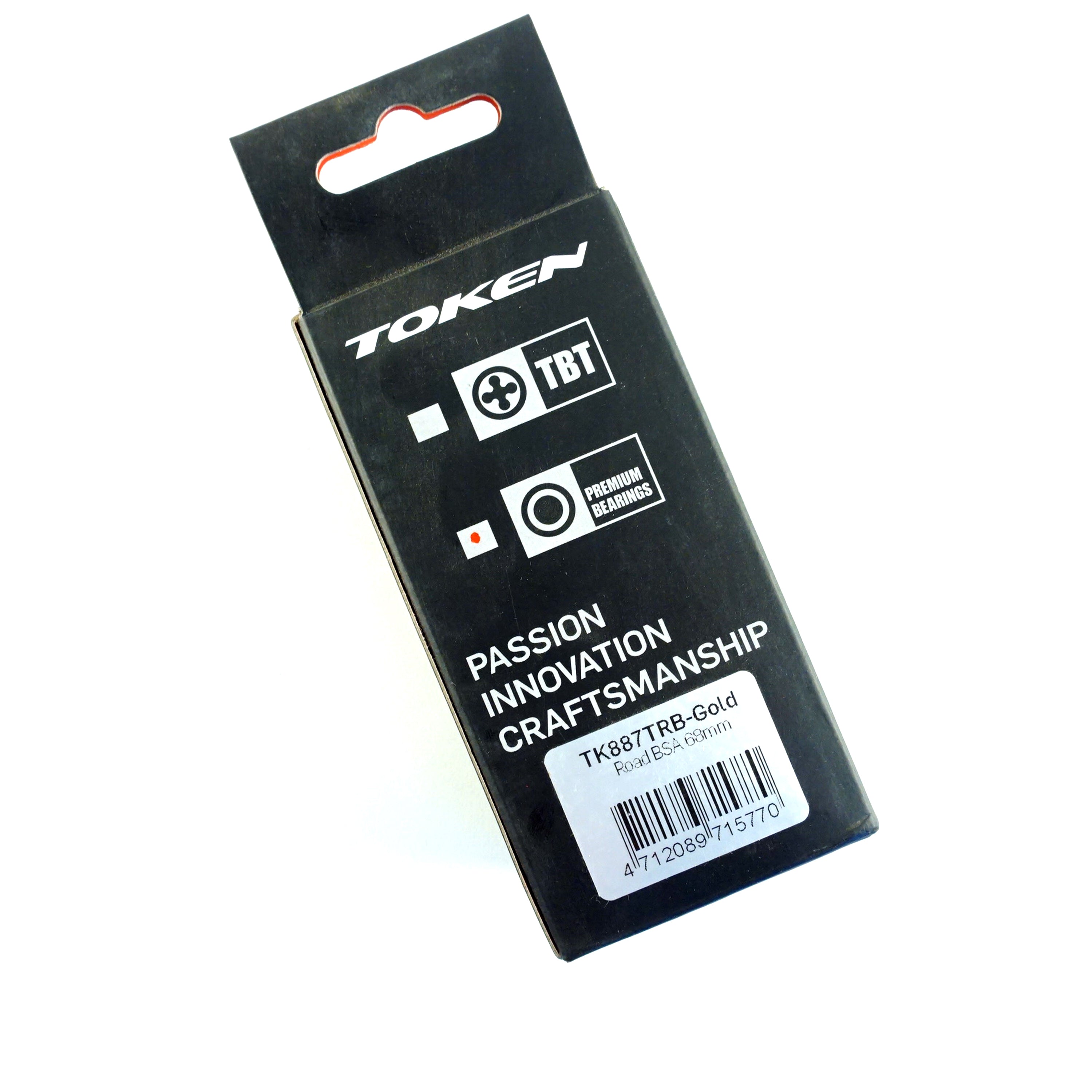 Caja pedalera TOKEN TK887TRB MTB/Ruta BSA 68mm