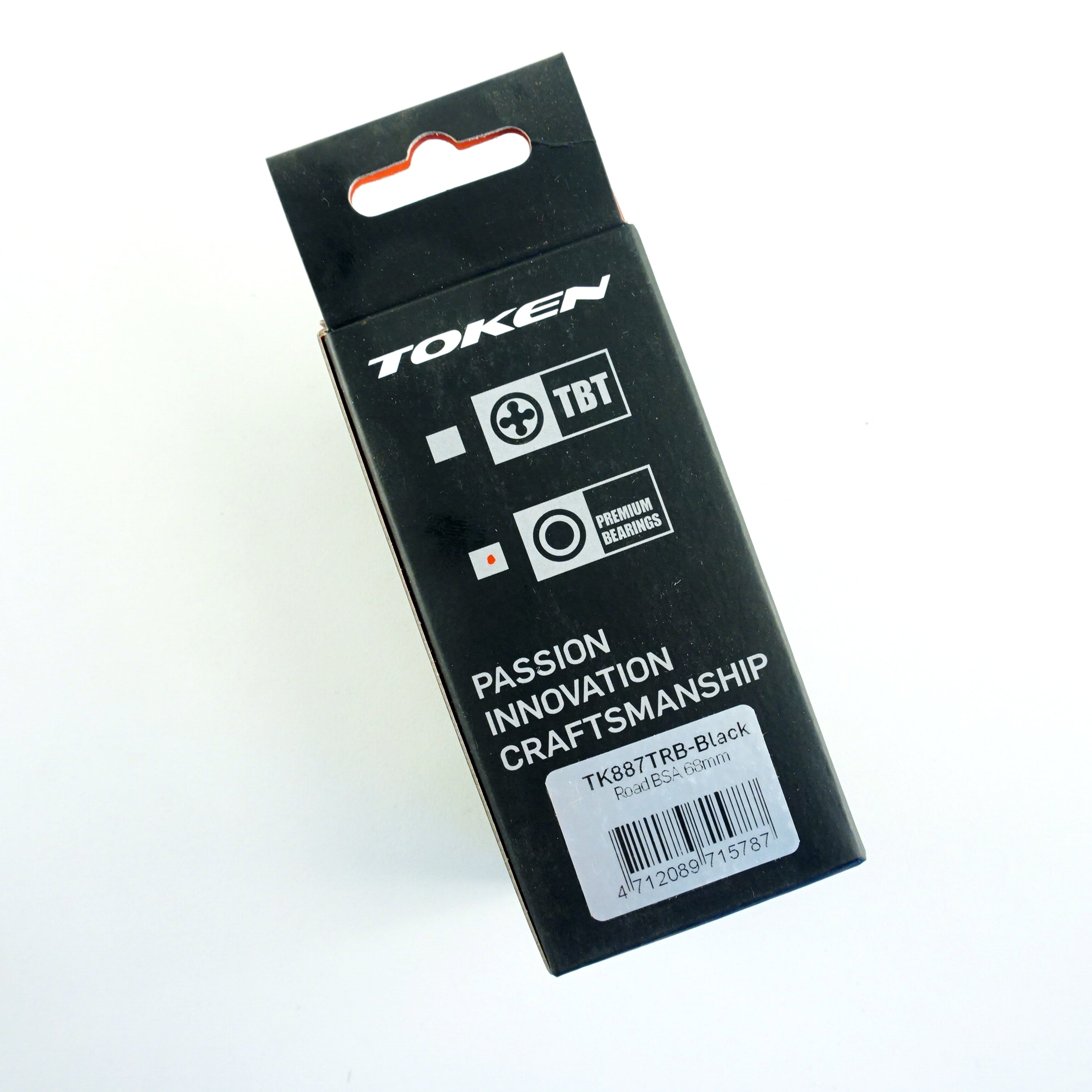 Caja pedalera TOKEN TK887TRB MTB/Ruta BSA 68mm