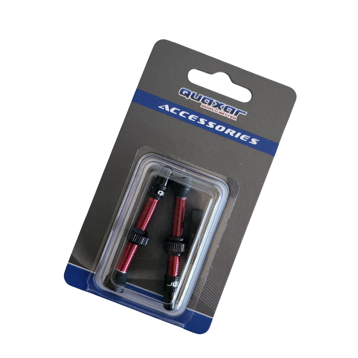 TUV45RD Valvula Tubeless de aleacion 45mm Quaxar