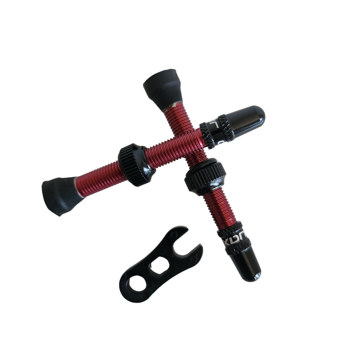 TUV45RD Valvula Tubeless de aleacion 45mm Quaxar