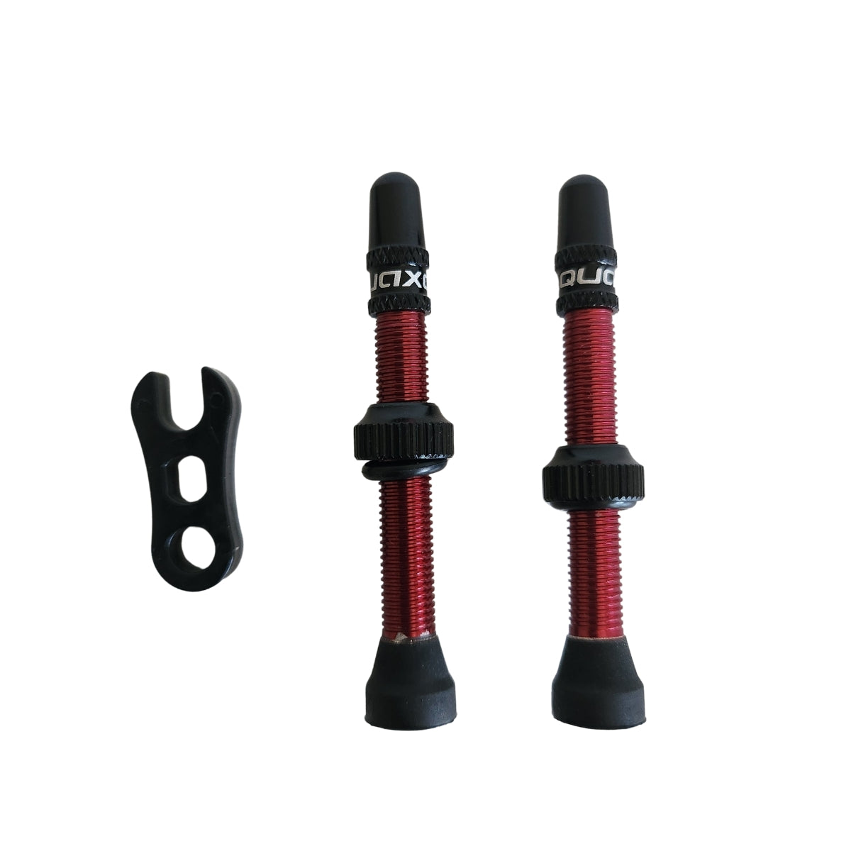 TUV45RD Valvula Tubeless de aleacion 45mm Quaxar