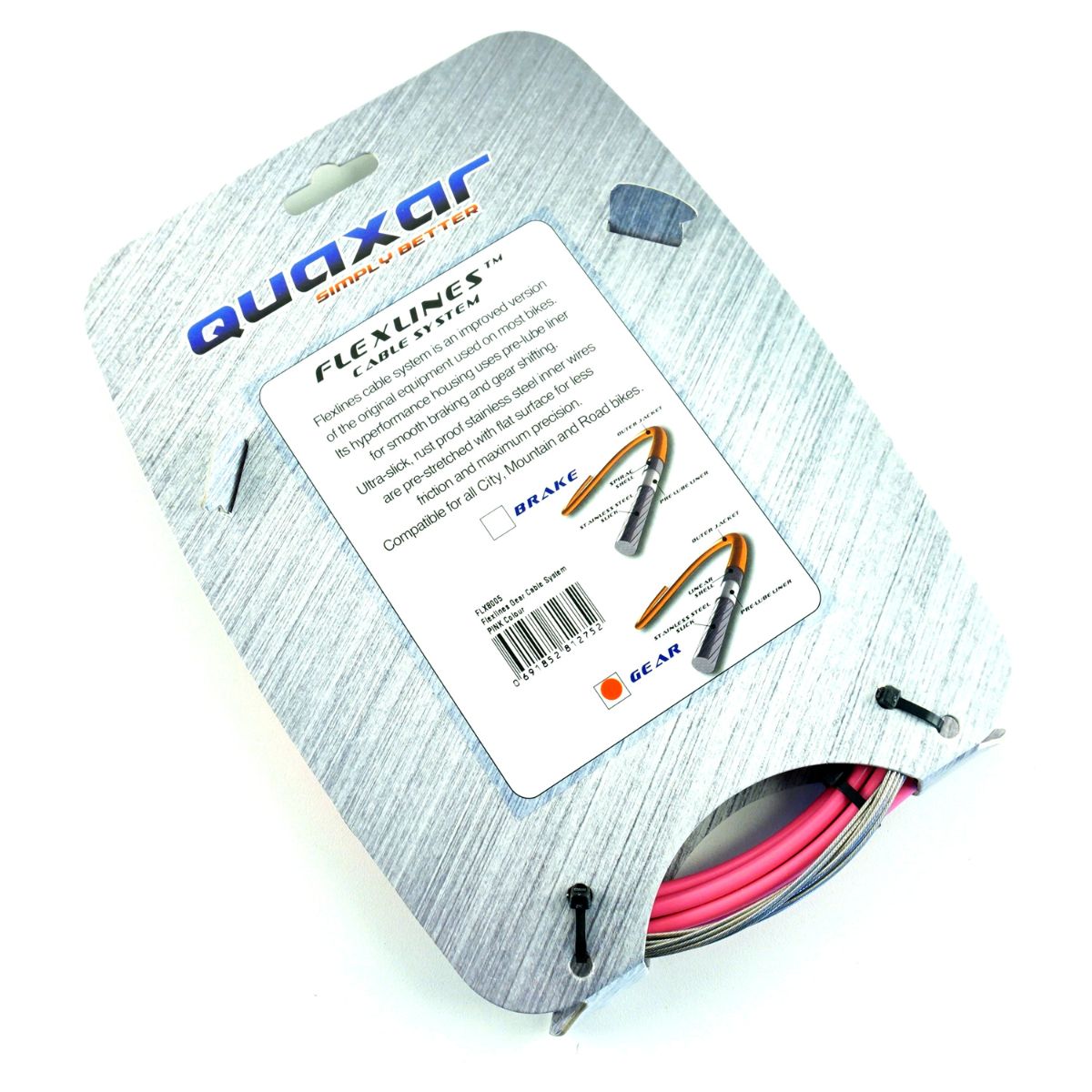 Flx Funda Y Cable De Cambio Estructura Linear Shell Quaxar