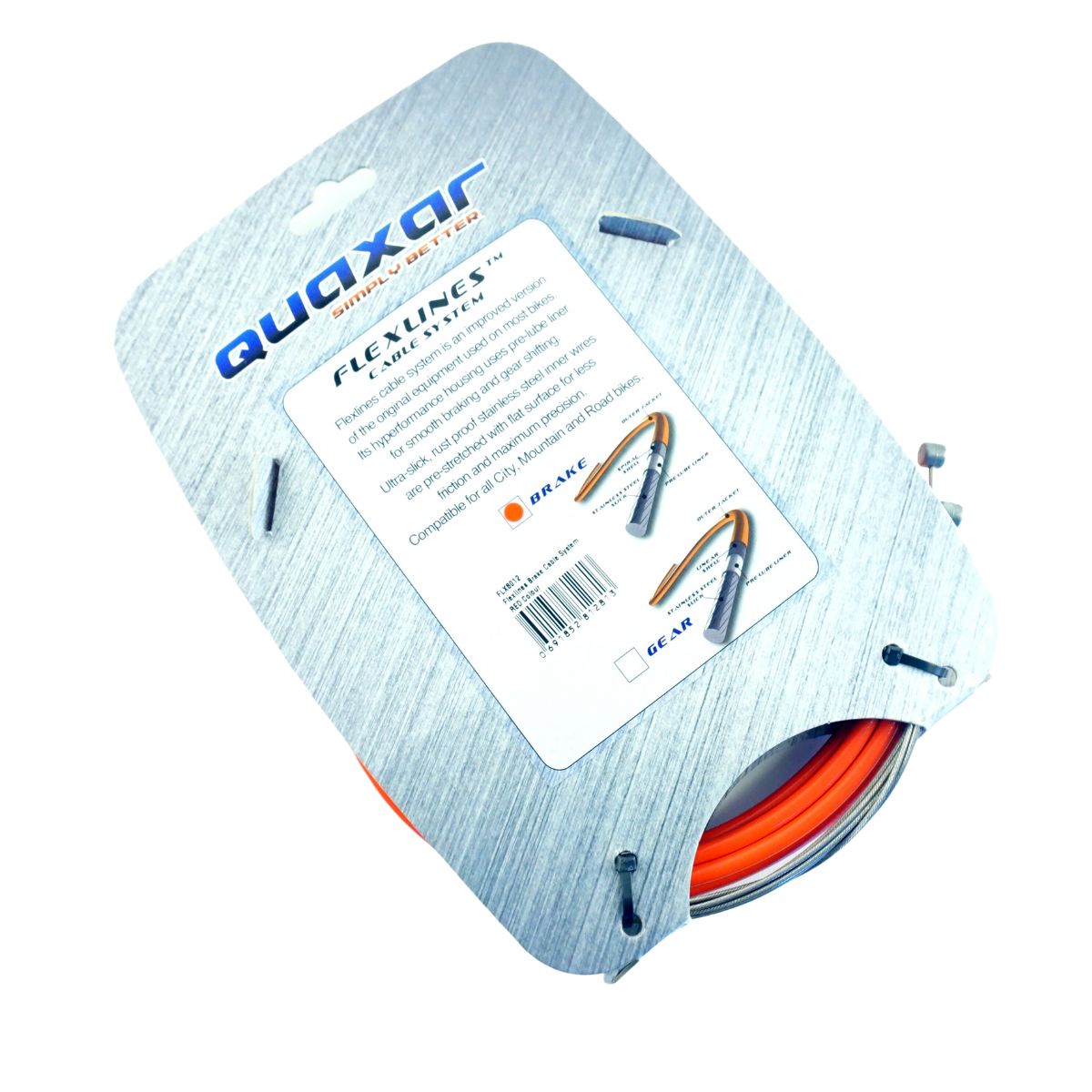 Funda Y Cable De Freno Estructura Espiral Shell Flx Quaxar