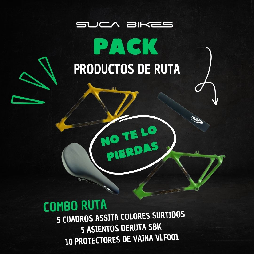 Stockéate con productos para ruta - Cuadros y Repuestos