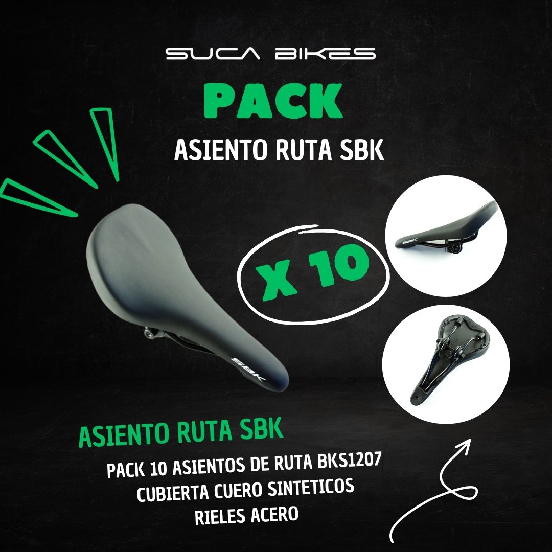 Asiento Ruta Negro BKS-1207 x 10 Unidades