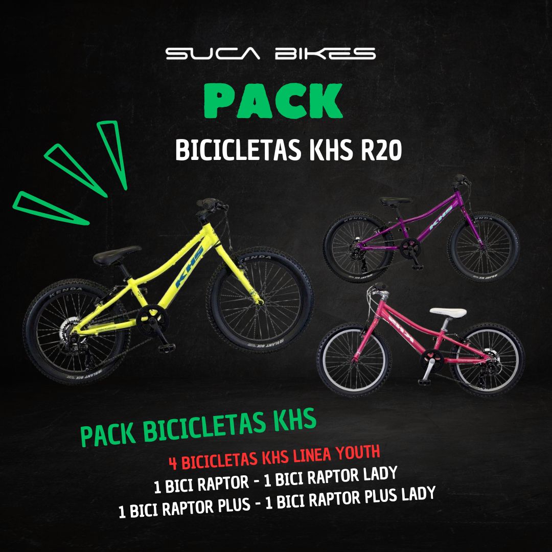 Pack bicicletas KHS Rodado 20