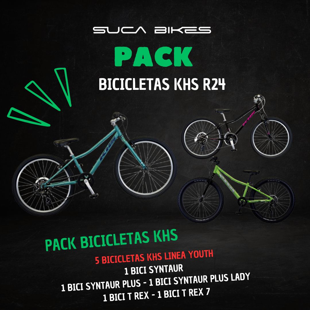 Pack bicicletas KHS Rodado 24