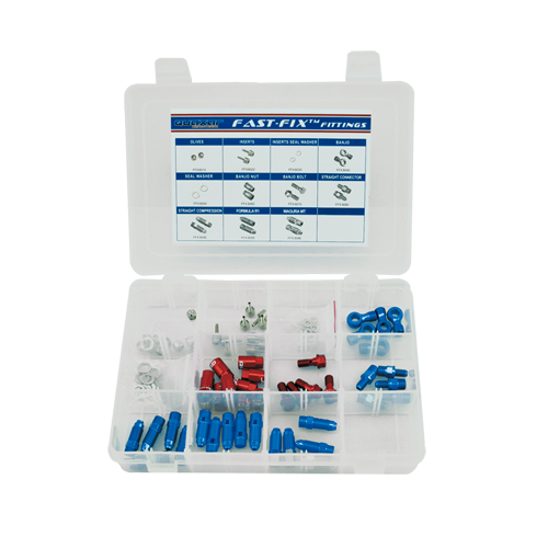 Combo de accesorios Fast Fix 80PCS FFX8001BLRD