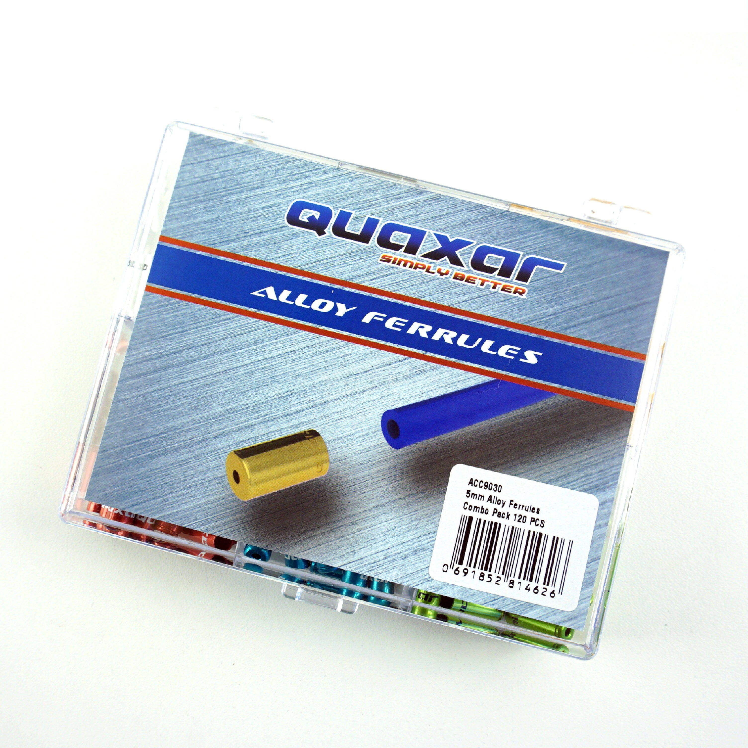 Kit Terminaciones Funda Cable 20 X 6 Colores Quaxar ACC9030