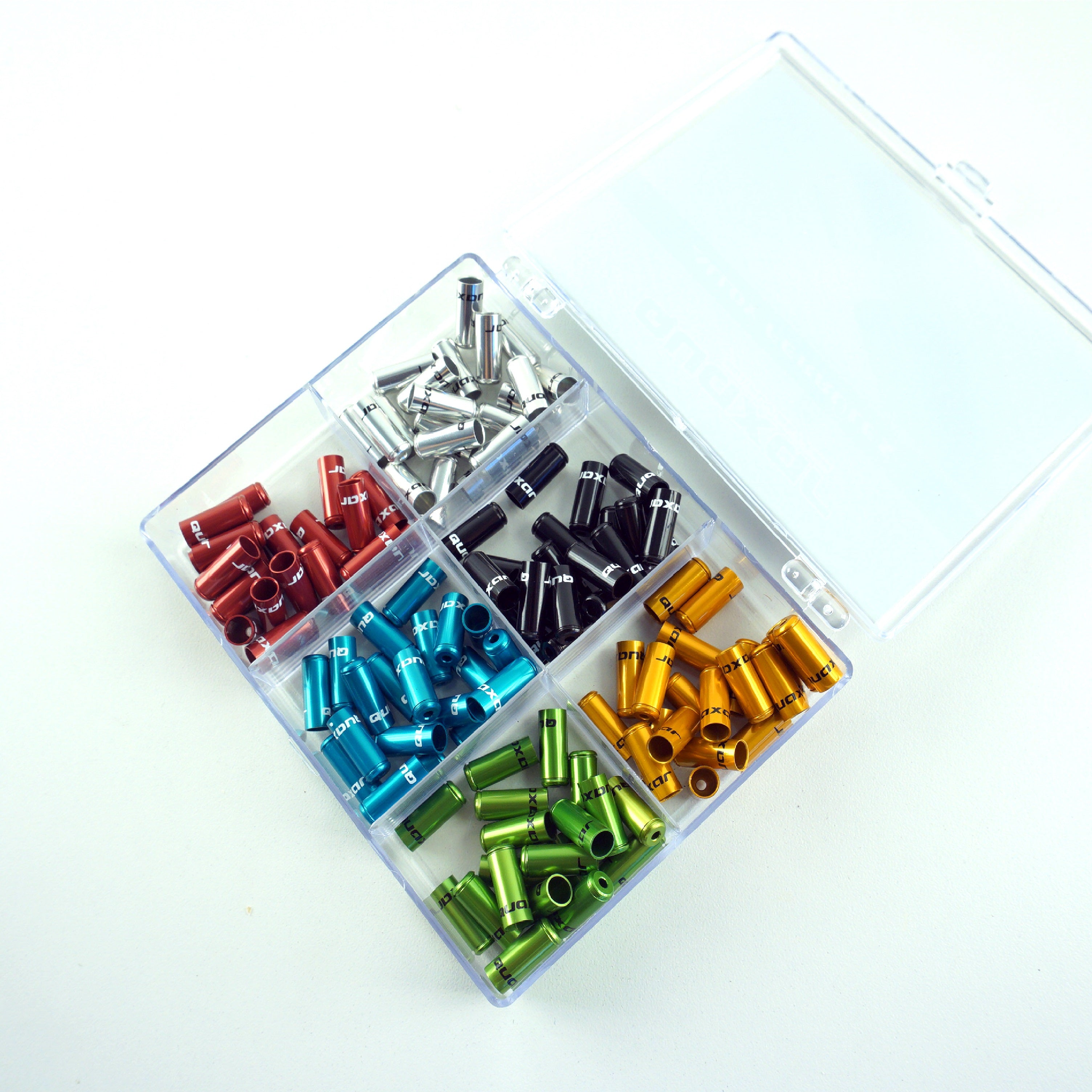 Kit Terminaciones Funda Cable 20 X 6 Colores Quaxar ACC9030