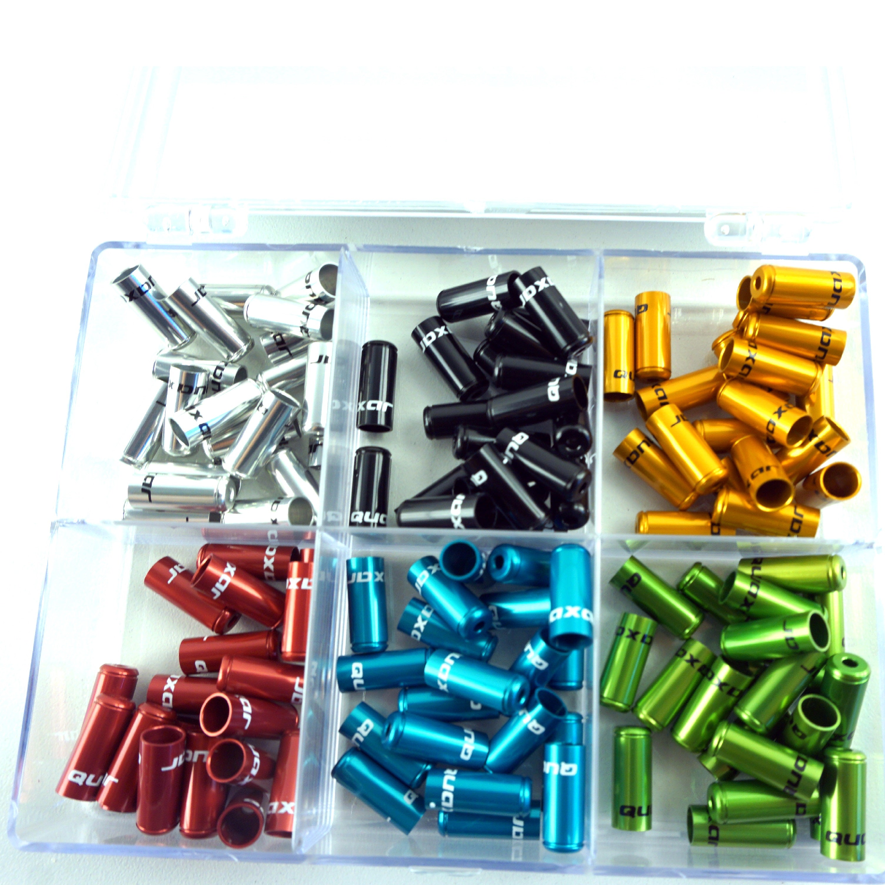 Kit Terminaciones Funda Cable 20 X 6 Colores Quaxar ACC9030