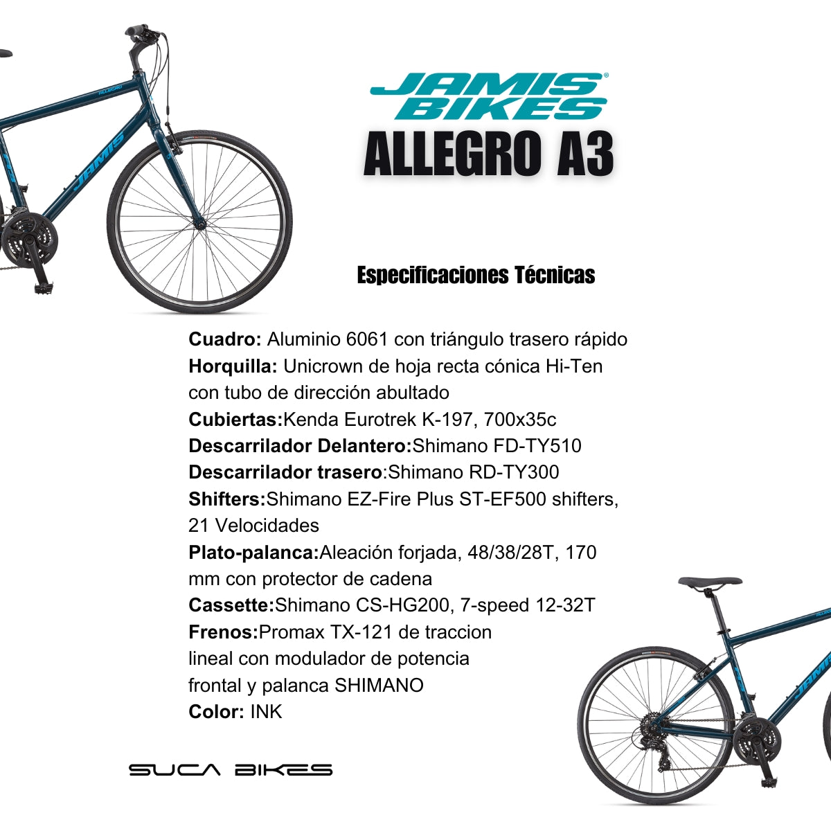 Bicicleta Allegro A3 Jamis