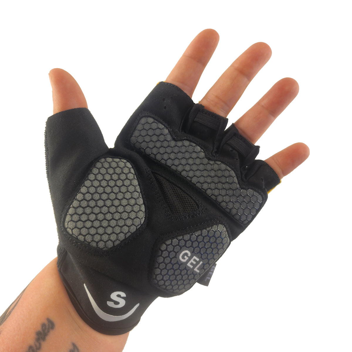 Guantes cortos CG-7865  Lycra Estampados x Docena