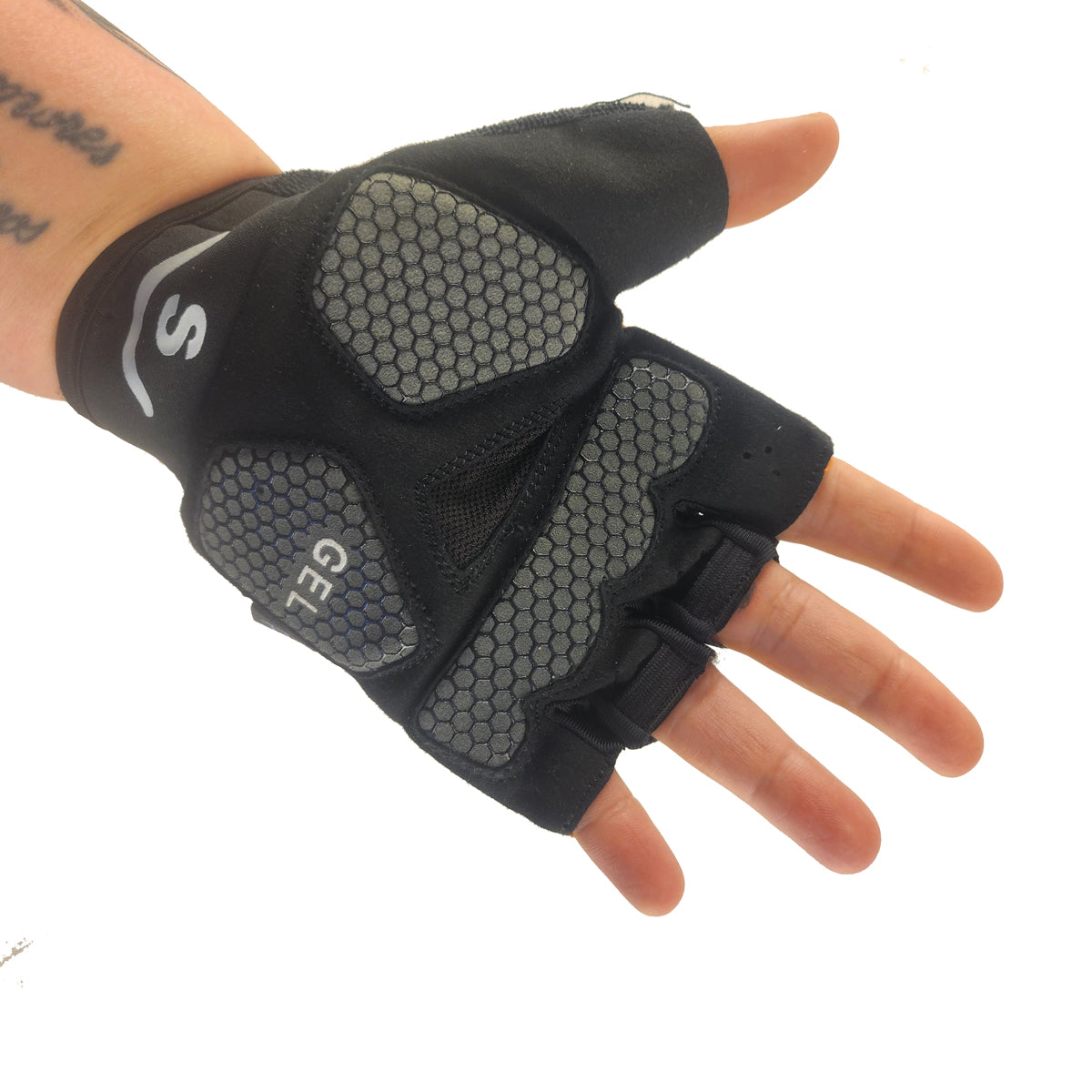 Guantes cortos CG-7865  Lycra Estampados x Docena