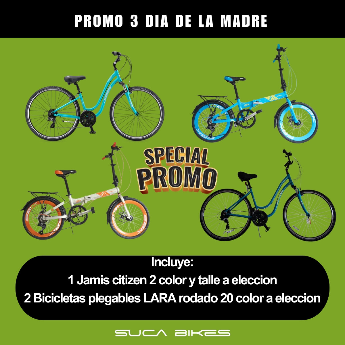 Promo fashion bicicletas