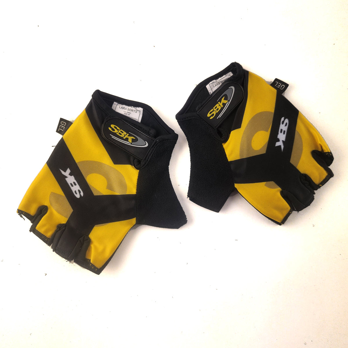 Guantes cortos LCL-59983 Lycra estampada x Docena