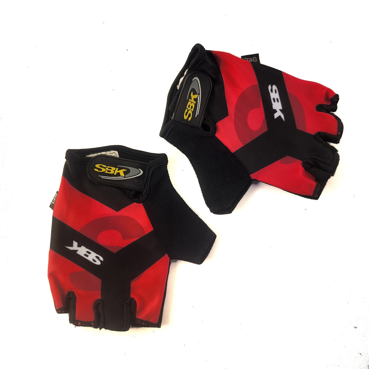 Guantes cortos LCL-59983 Lycra estampada x Docena