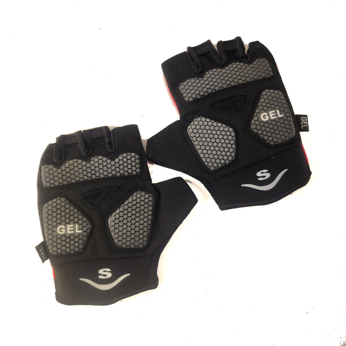 Guantes cortos LCL-59983 Lycra estampada x Docena